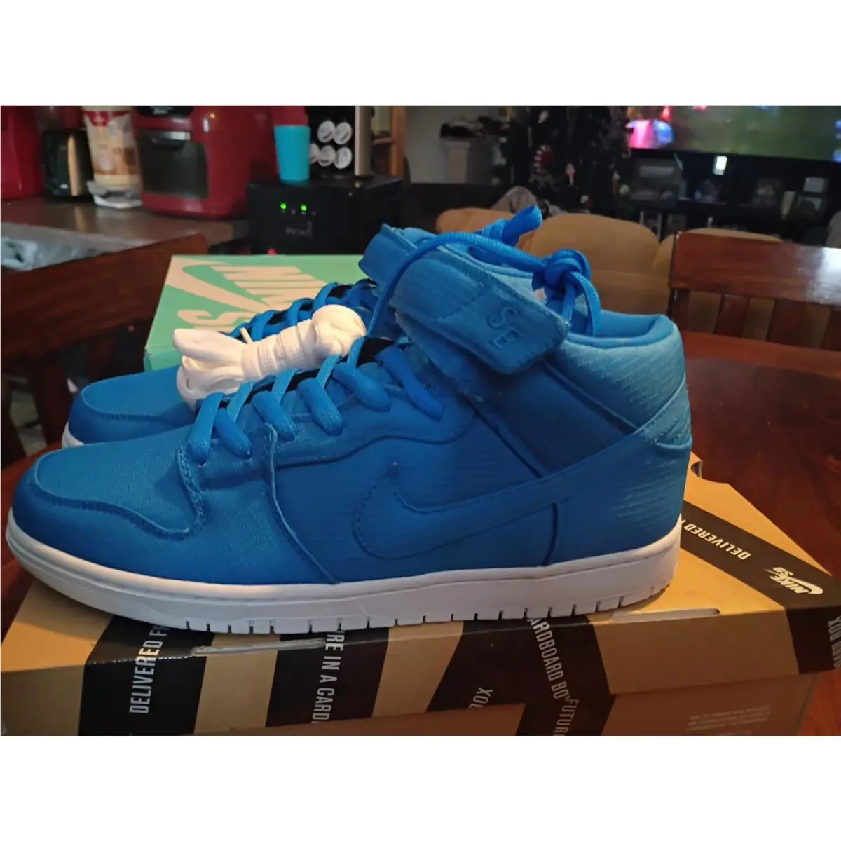 Nike shoes - Nike Dunk Mid - Dunk Mid - 314383441 - Blue 3