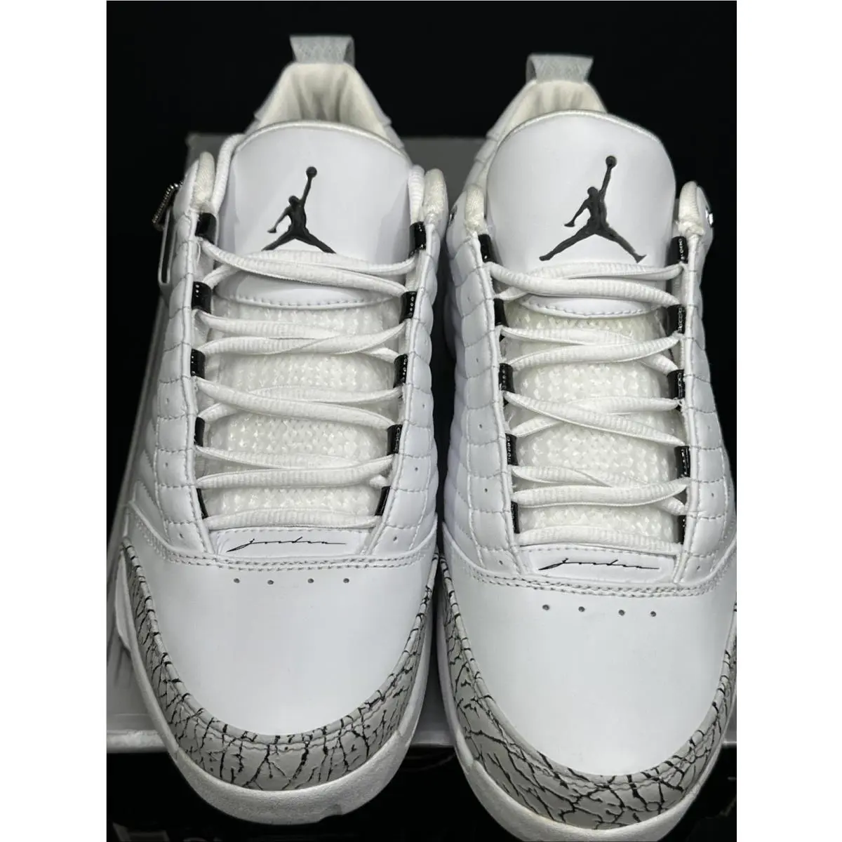 Nike shoes - Nike Air Jordan 19 Low - 308513-111 - White 1