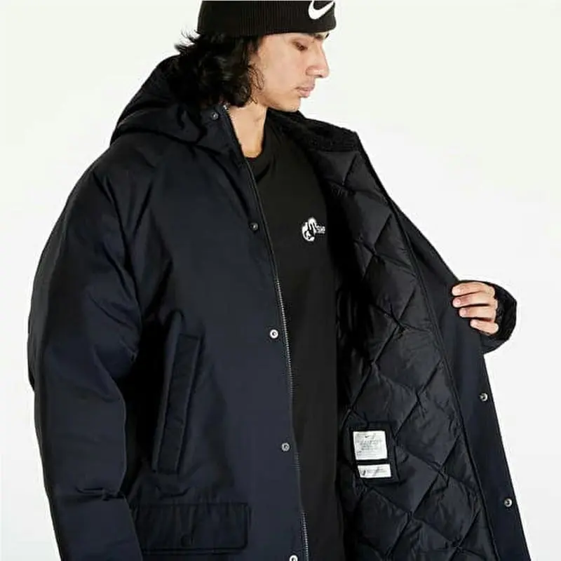 Nike clothing - Nike Life Insulated Parka - Life Insulated Parka - FB7587 010 - Black 6