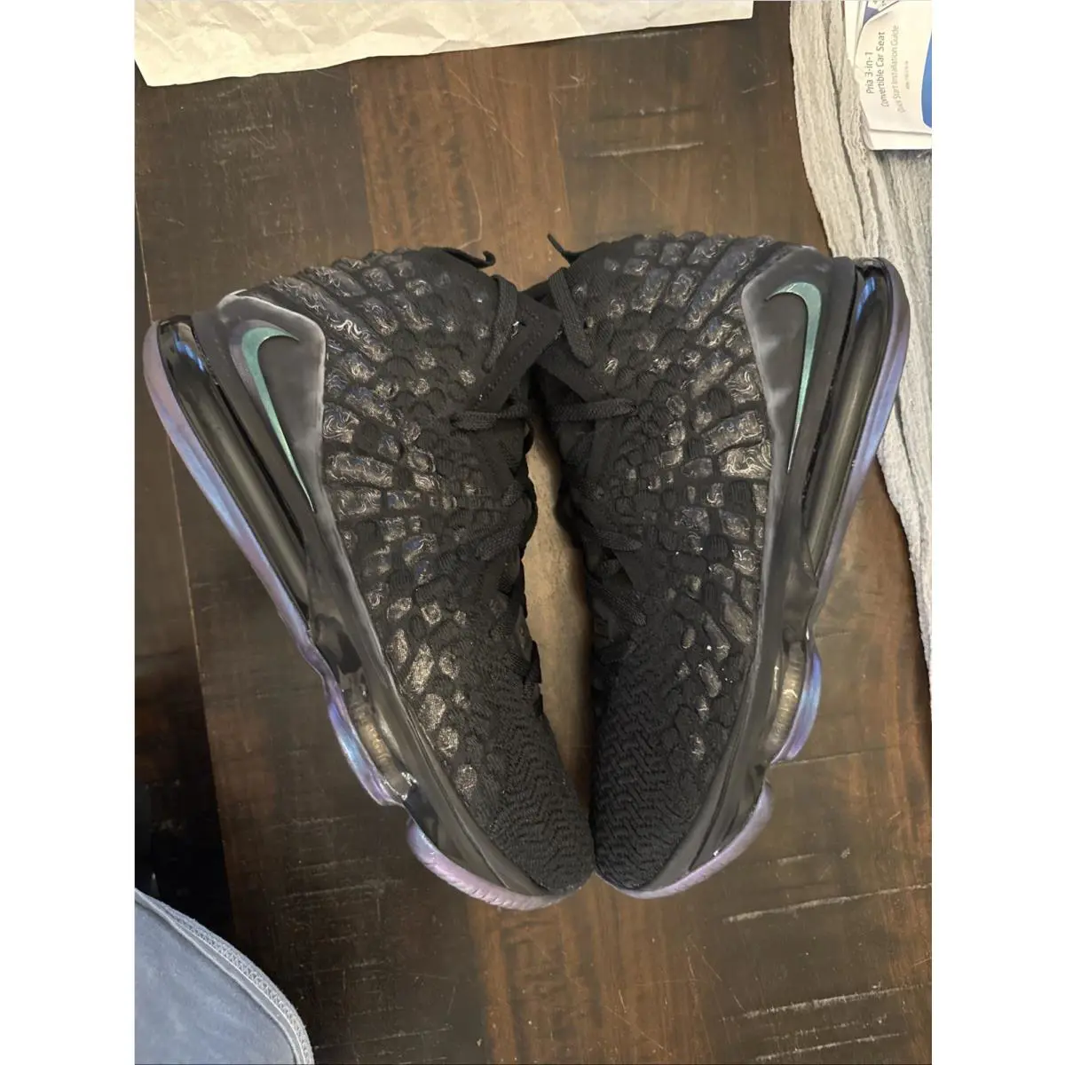 Nike shoes - LeBron 17 EP - LeBron - BQ-3177 001 - Black 1