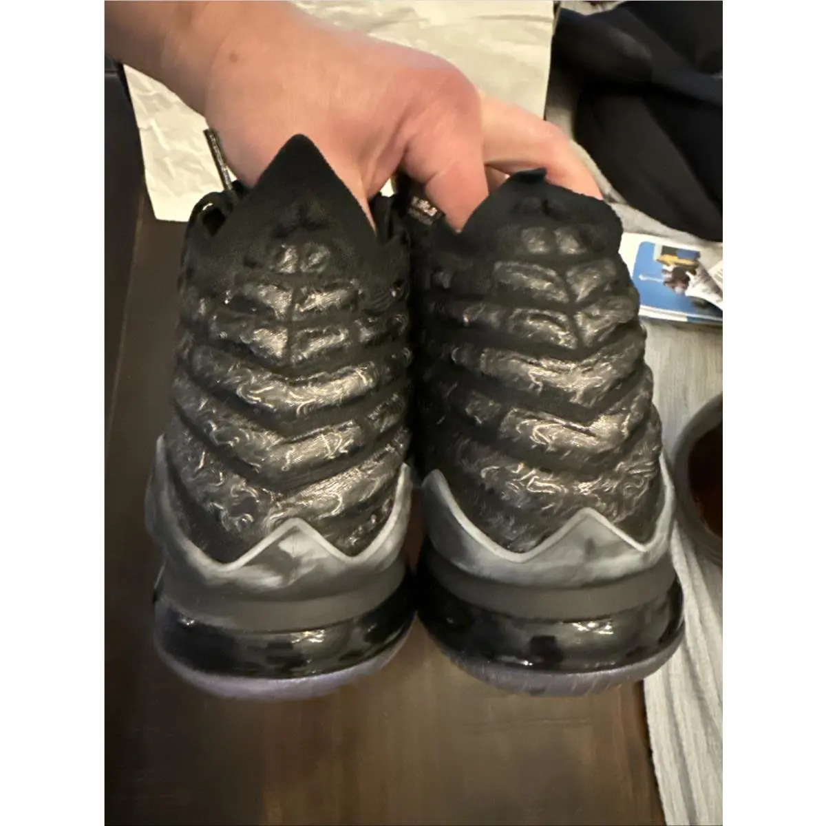 Nike shoes - LeBron 17 EP - LeBron - BQ-3177 001 - Black 3