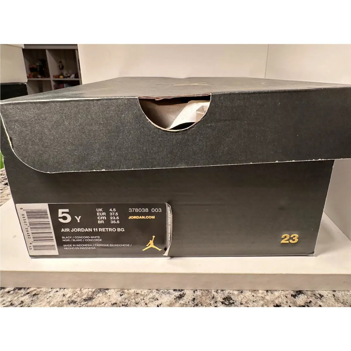 Nike shoes - Air Jordan 11 - Air - 378038003 - Black 13