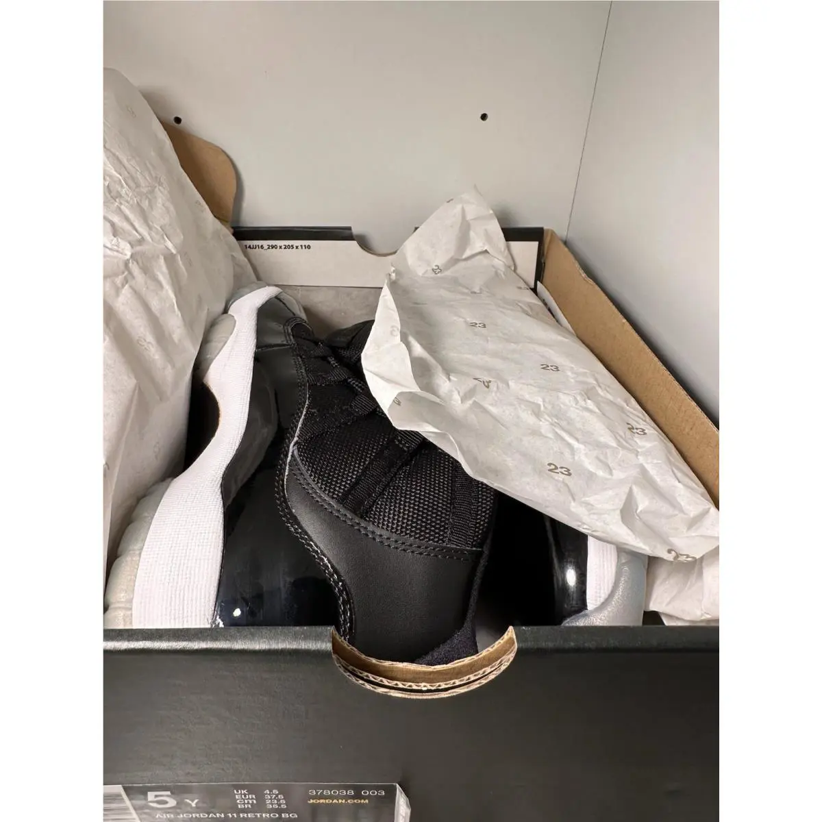 Nike shoes - Air Jordan 11 - Air - 378038003 - Black 11