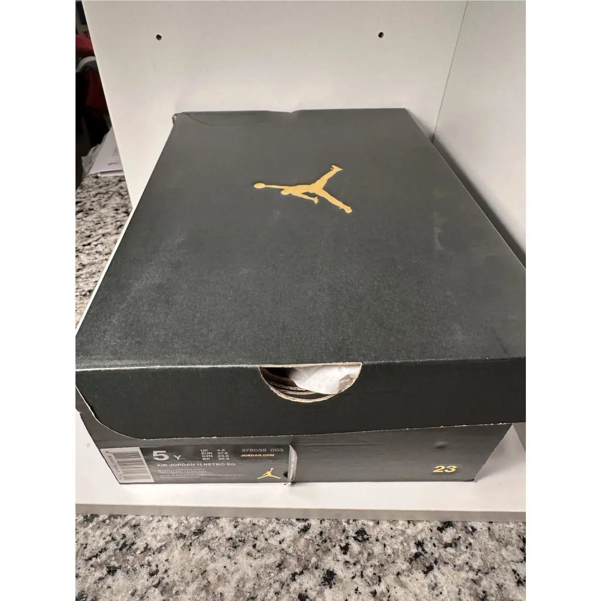 Nike shoes - Air Jordan 11 - Air - 378038003 - Black 12