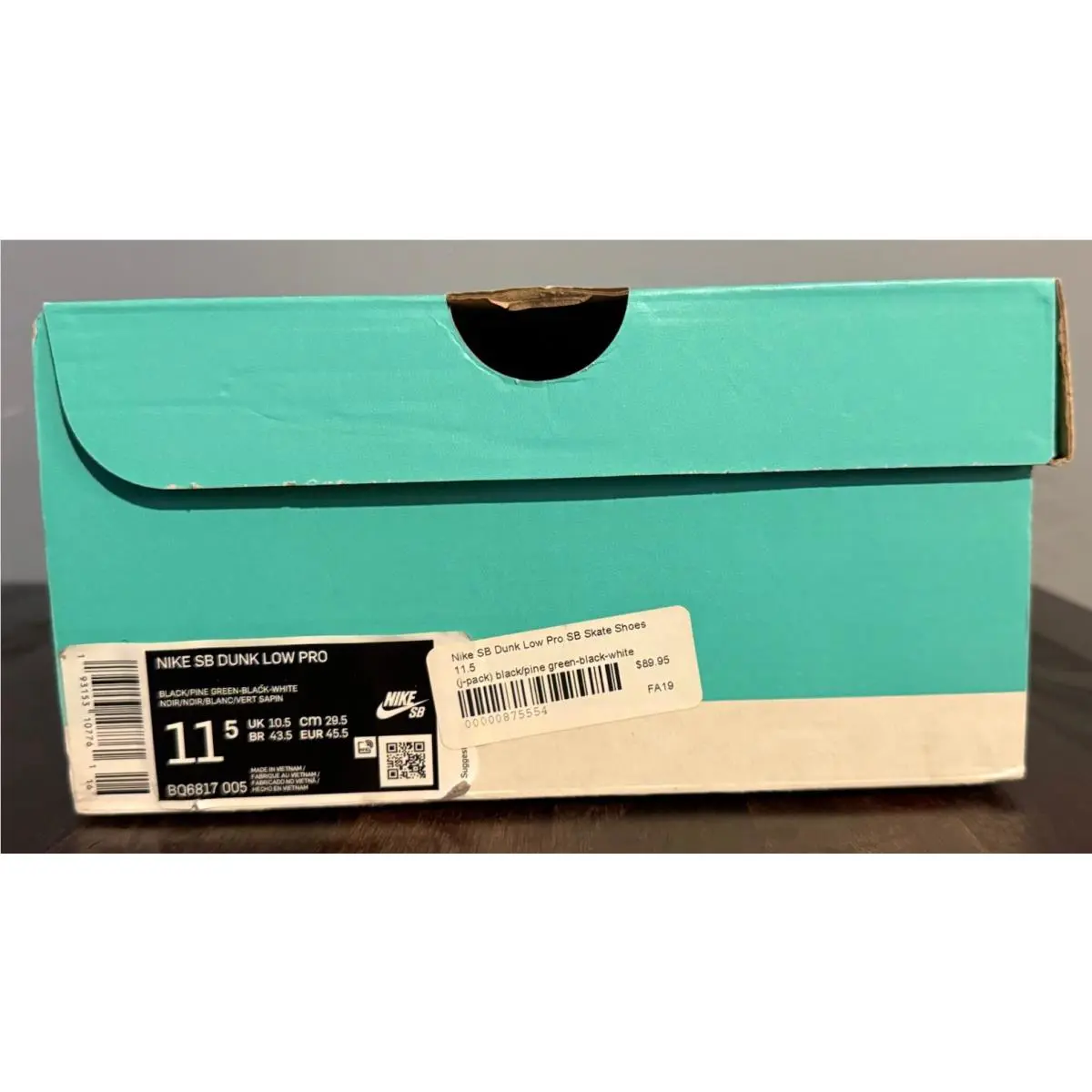 Nike shoes - Nike SB Dunk - Dunk - BQ6817-005 - Black 0