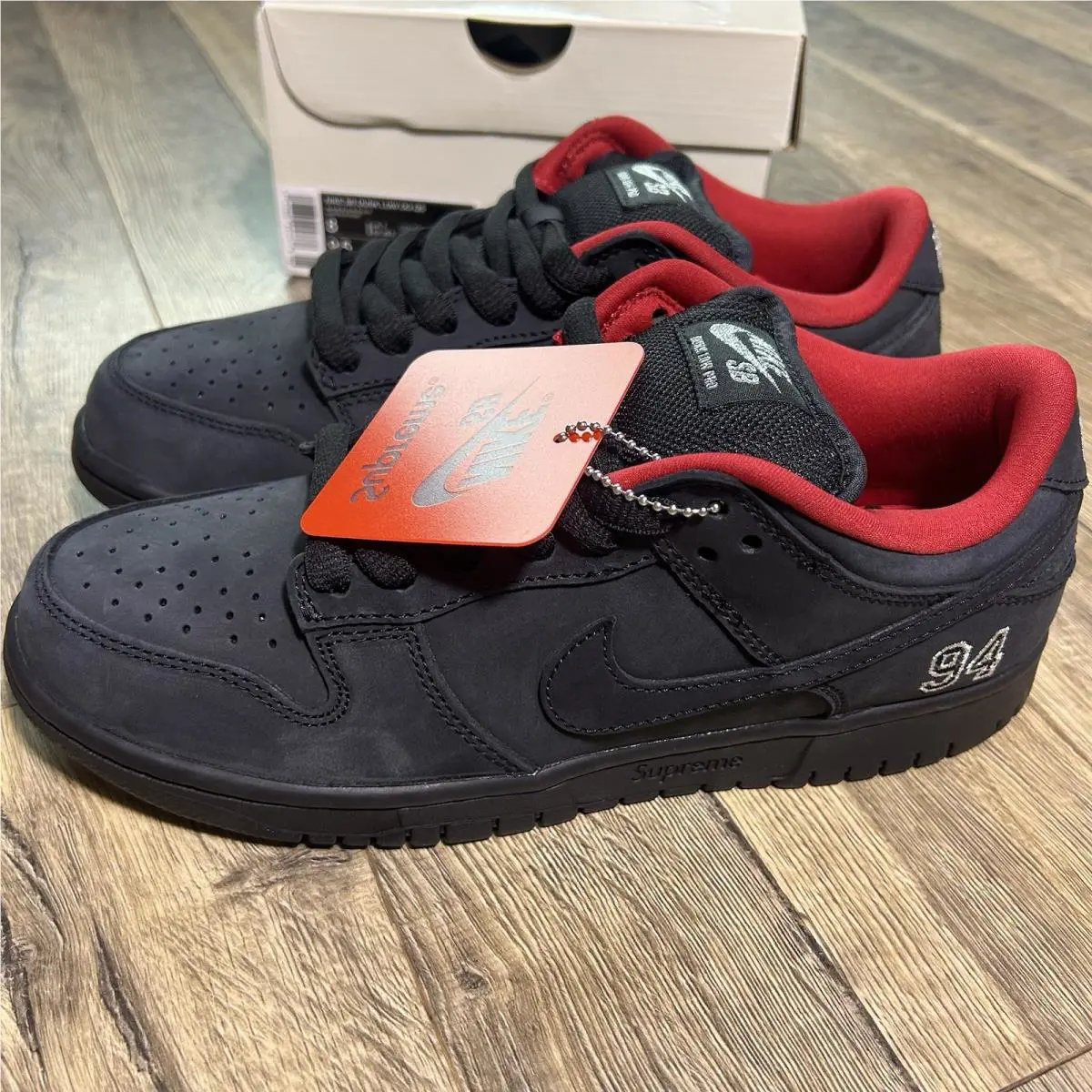 Nike shoes - Supreme - Supreme - HQ8487-001 - Black 3