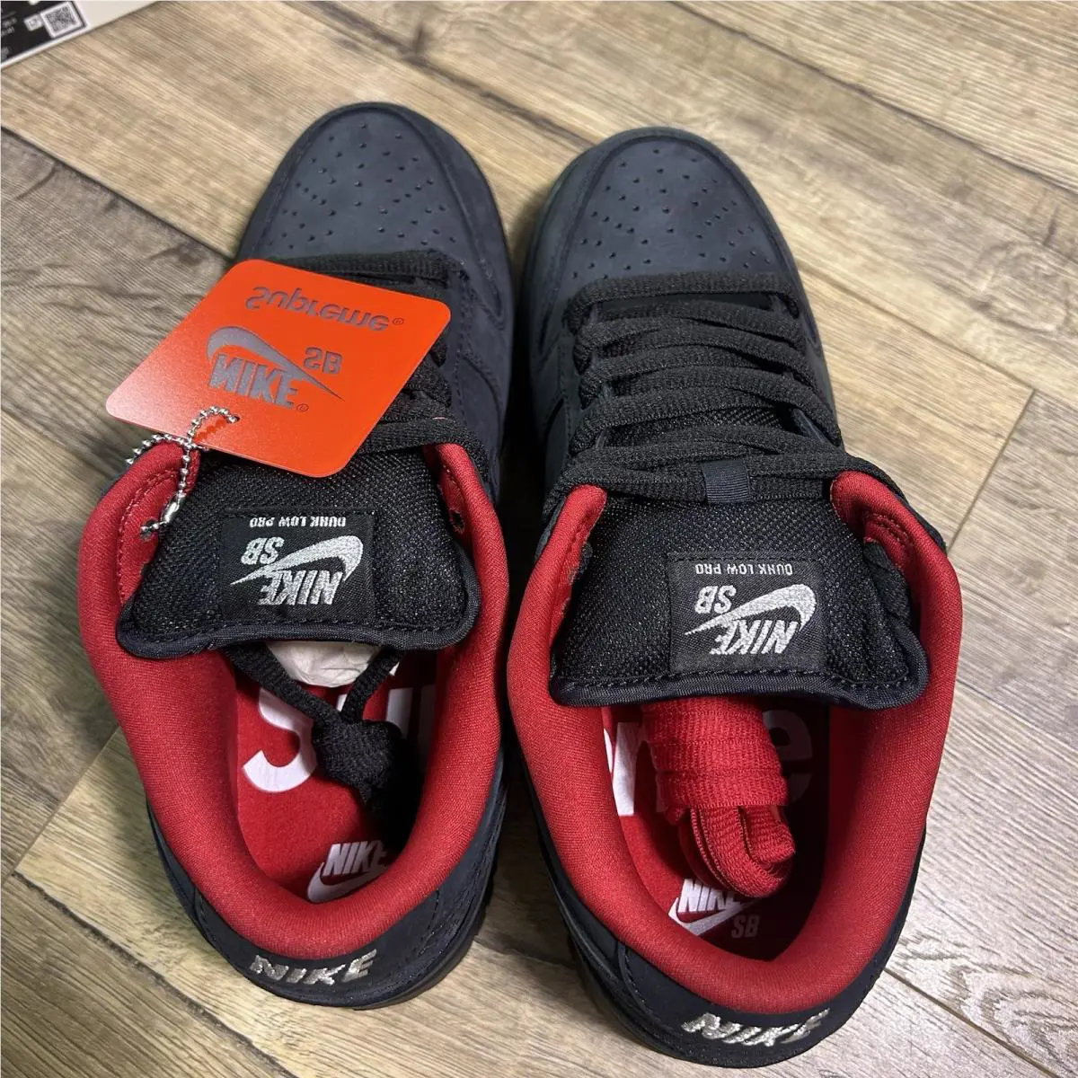 Nike shoes - Supreme - Supreme - HQ8487-001 - Black 6