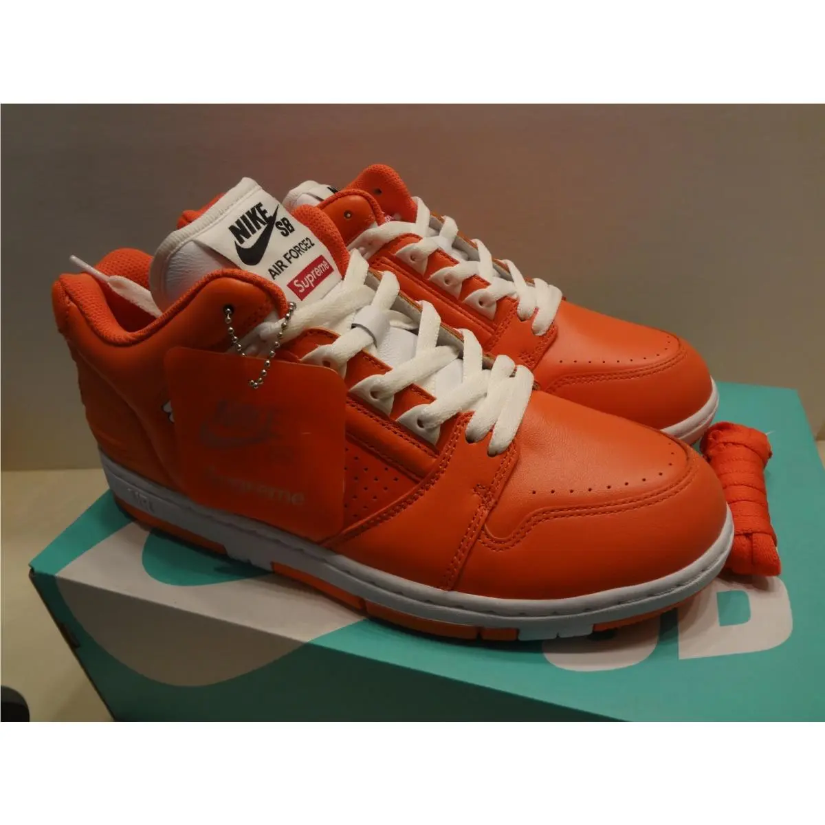 Nike shoes - Nike SB Air Force - Air Force - AA0871-818 - Orange 8
