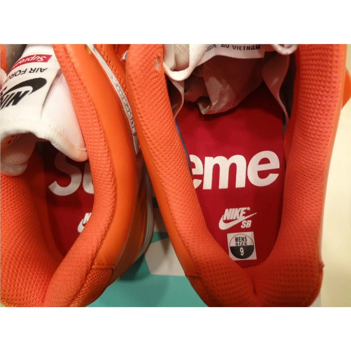 Nike shoes - Nike SB Air Force - Air Force - AA0871-818 - Orange 5