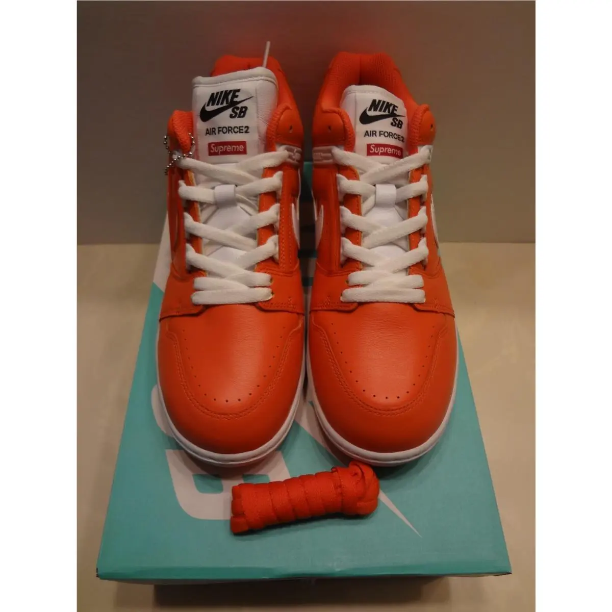 Nike shoes - Nike SB Air Force - Air Force - AA0871-818 - Orange 7