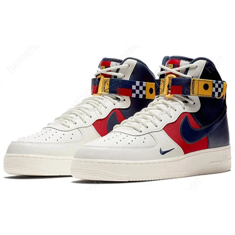 Men`s Nike Air Force 1 High - Nautical Redux AR5395-100 Size 11.5