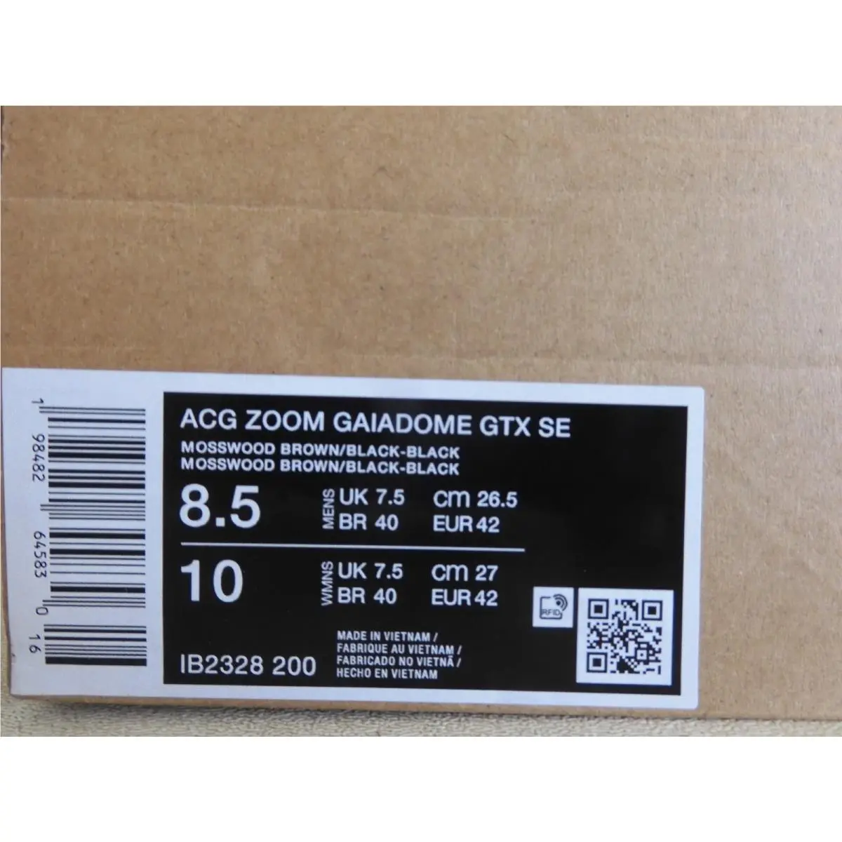Nike shoes - NIKE ACG ZOOM GAIADOME GORE TEX - IB2328 200 - Brown (UPC: 198482645830) 6