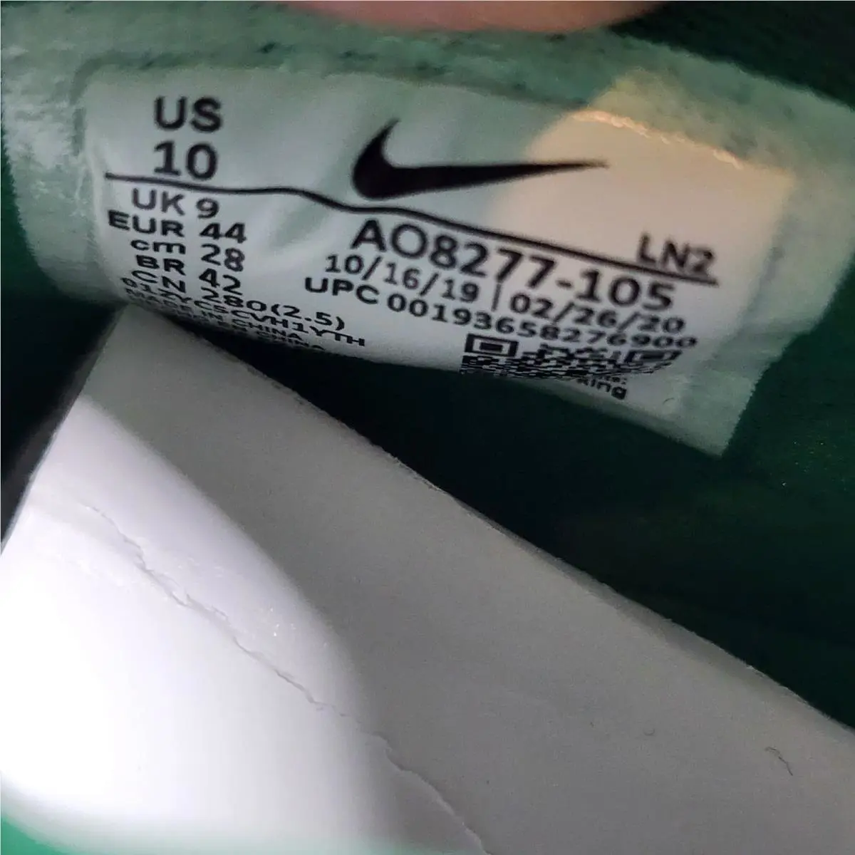 Nike shoes - Nike Vapor Edge - Vapor Edge - AO8277-105 - White 4