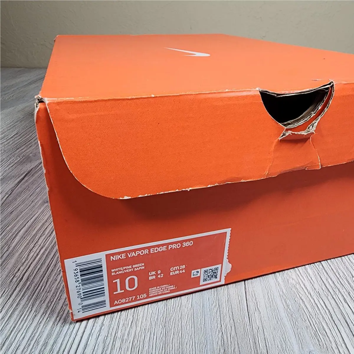 Nike shoes - Nike Vapor Edge - Vapor Edge - AO8277-105 - White 5