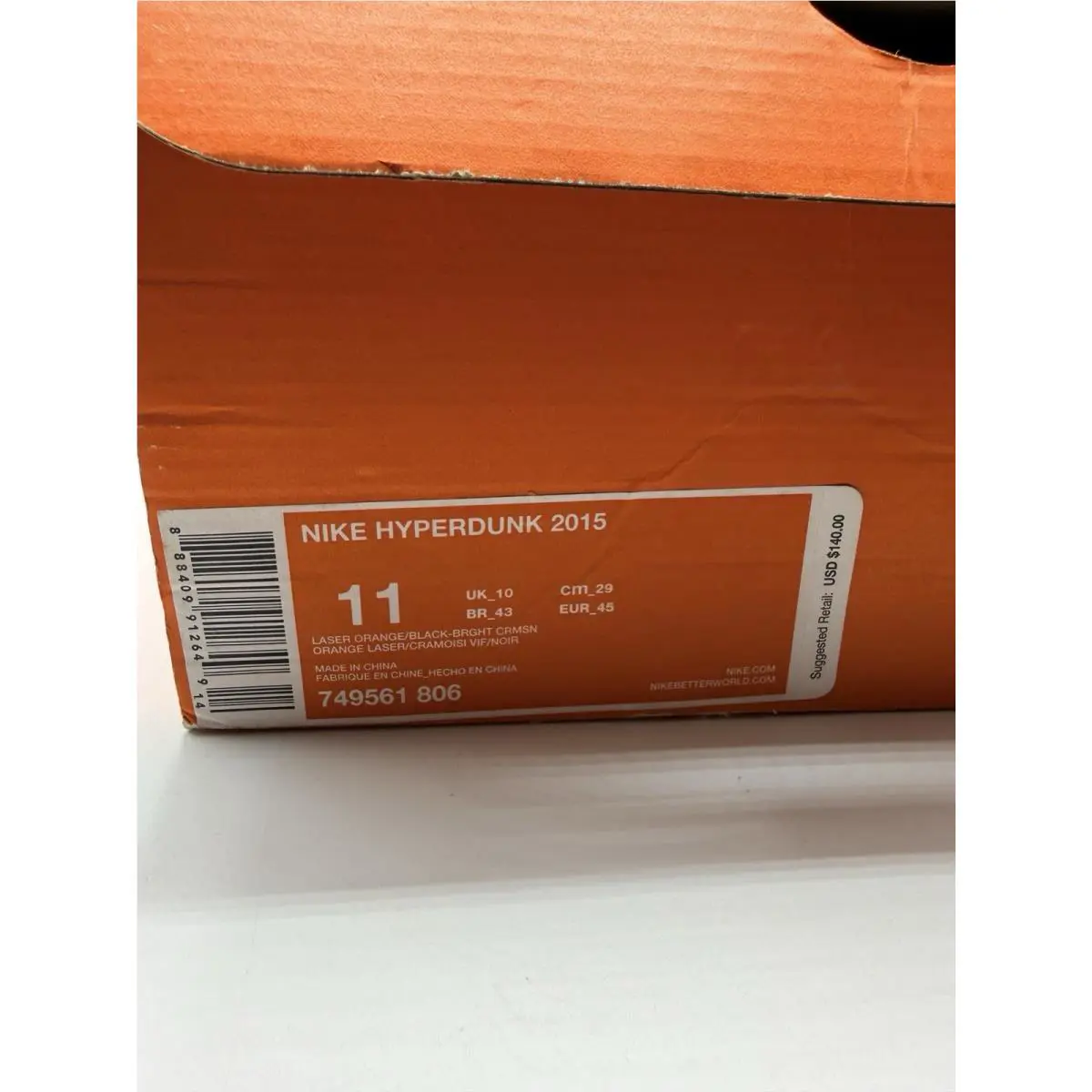 Nike shoes - Nike Hyperdunk 2015 - Hyperdunk - 749561 806 - Orange 13