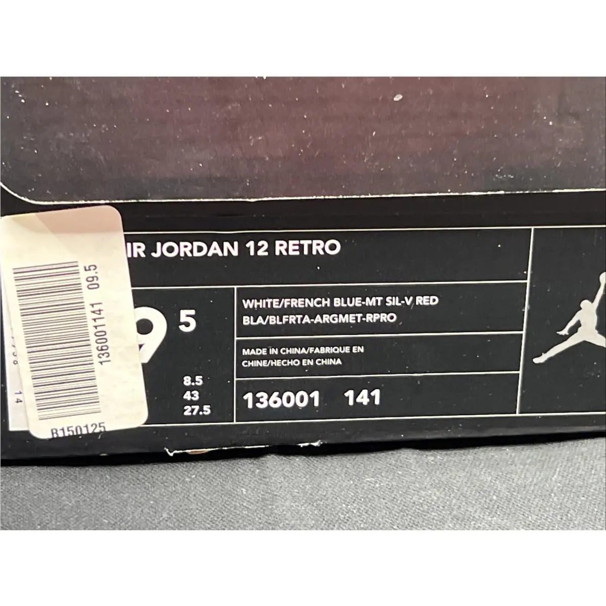 Nike shoes - Air Jordan 12 - Air - 136001141 - Blue 11