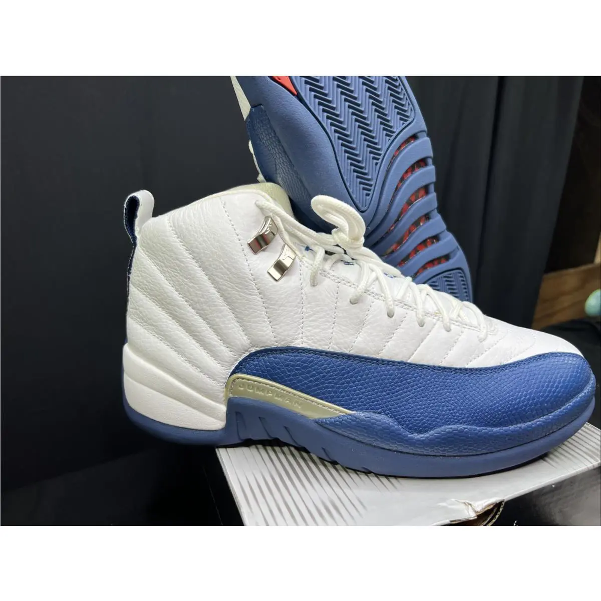 Nike shoes - Air Jordan 12 - Air - 136001141 - Blue 2