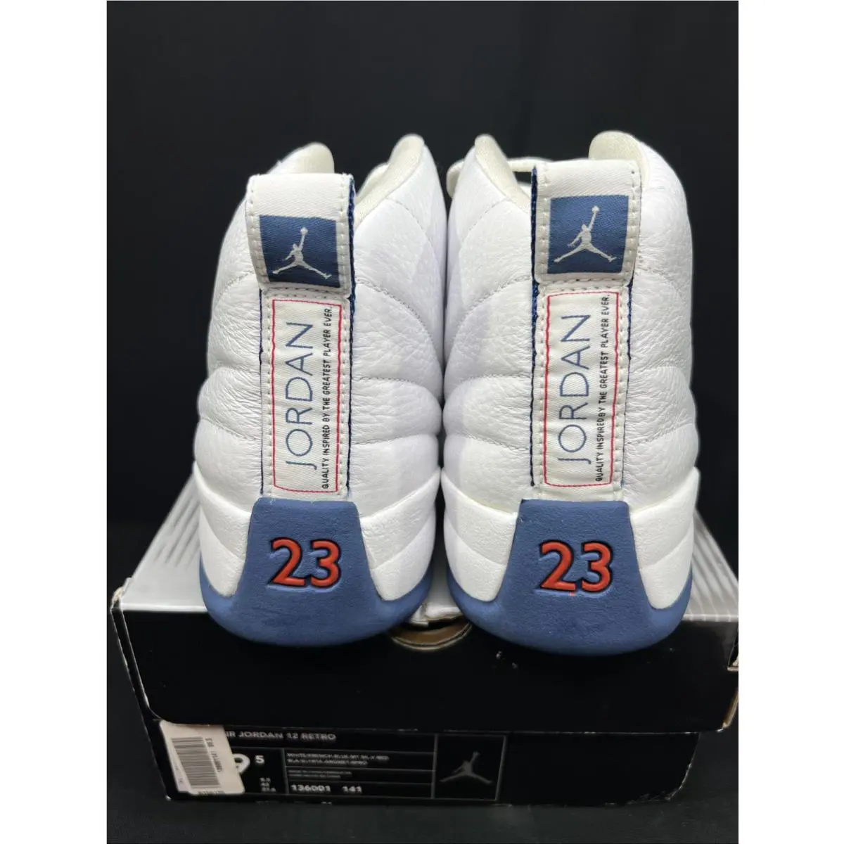 Nike shoes - Air Jordan 12 - Air - 136001141 - Blue 7