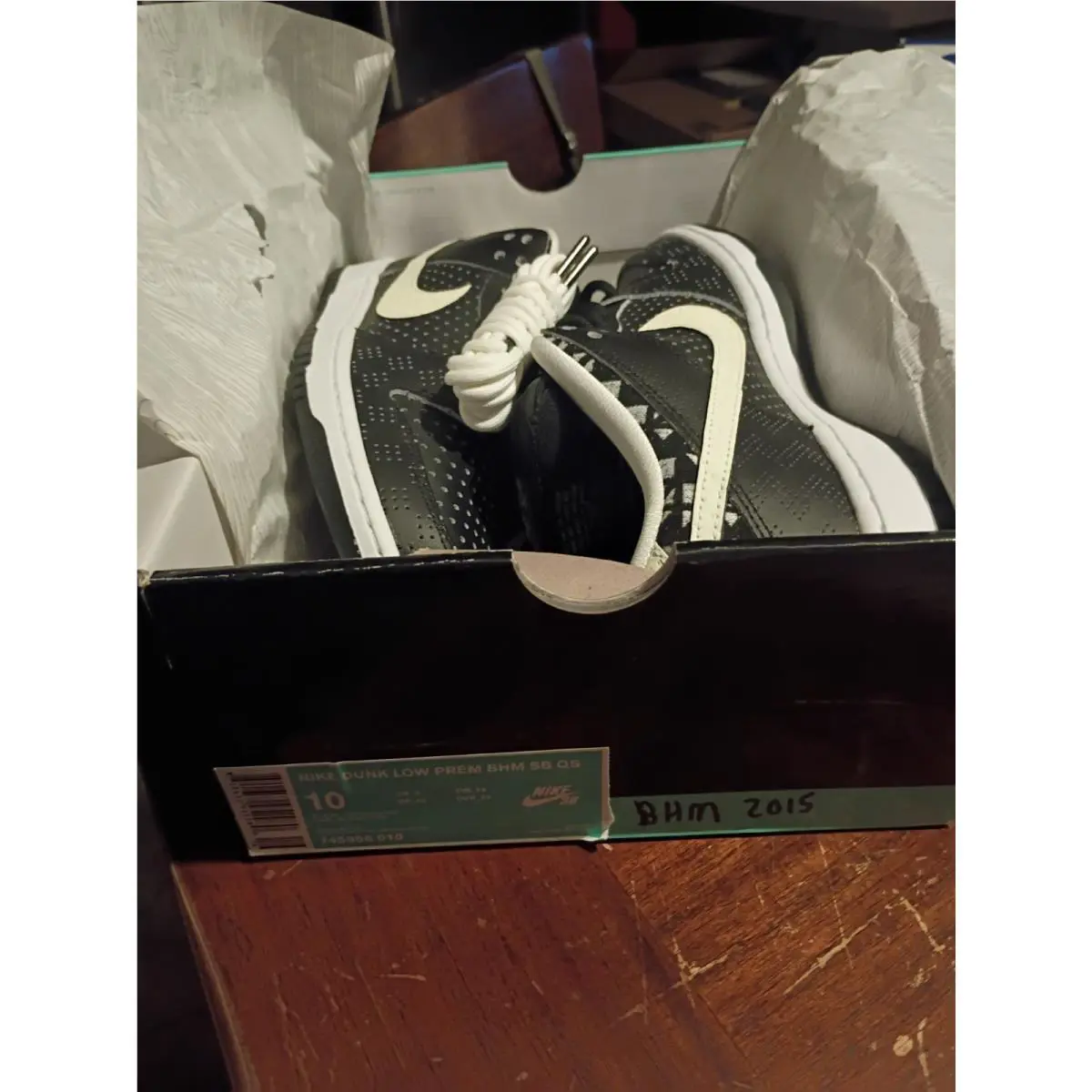 Nike shoes - Nike Dunk Low - Dunk Low - 745956-010 - Black 5
