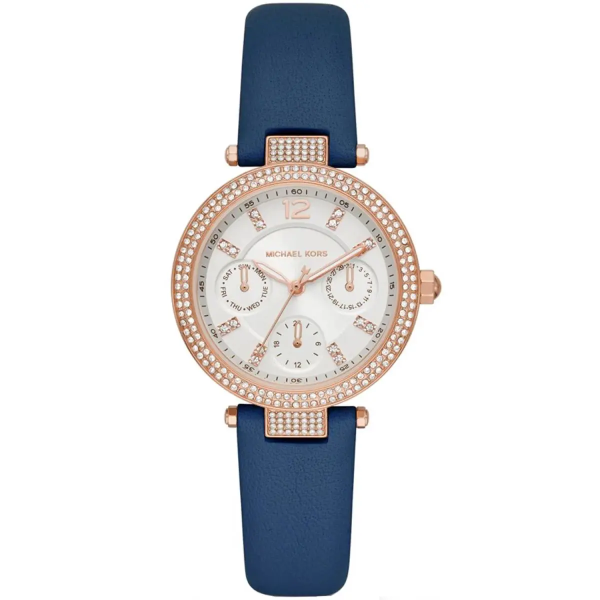 Michael Kors Women`s Parker White Dial Watch - MK2915
