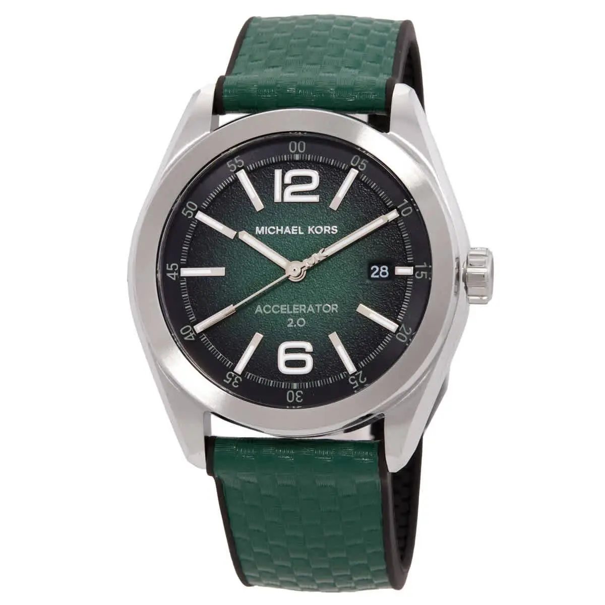 Michael Kors Accelerator 2.0 Quartz Green Dial Men`s Watch MK9173