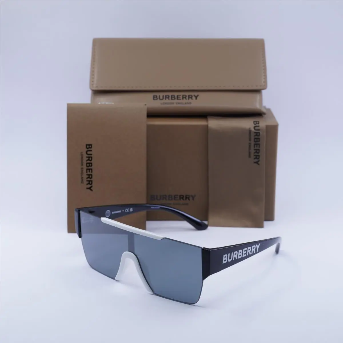 Burberry Kids JB4387 404825 Blue/green Mirror Light Blue 123-28-128