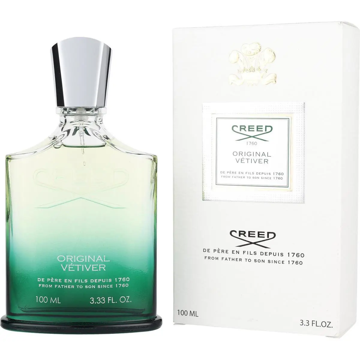 Creed Vetiver by Creed Edp Cologne For Men 3.3 oz / 3.4 oz