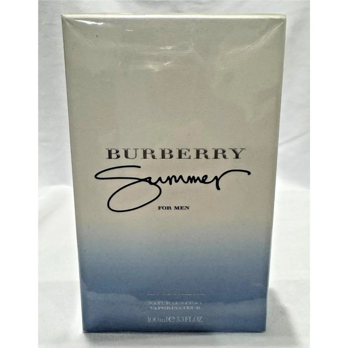 Burberry Summer For Men 3.3 oz 100ml Edt Spray Rare Hard to Find
