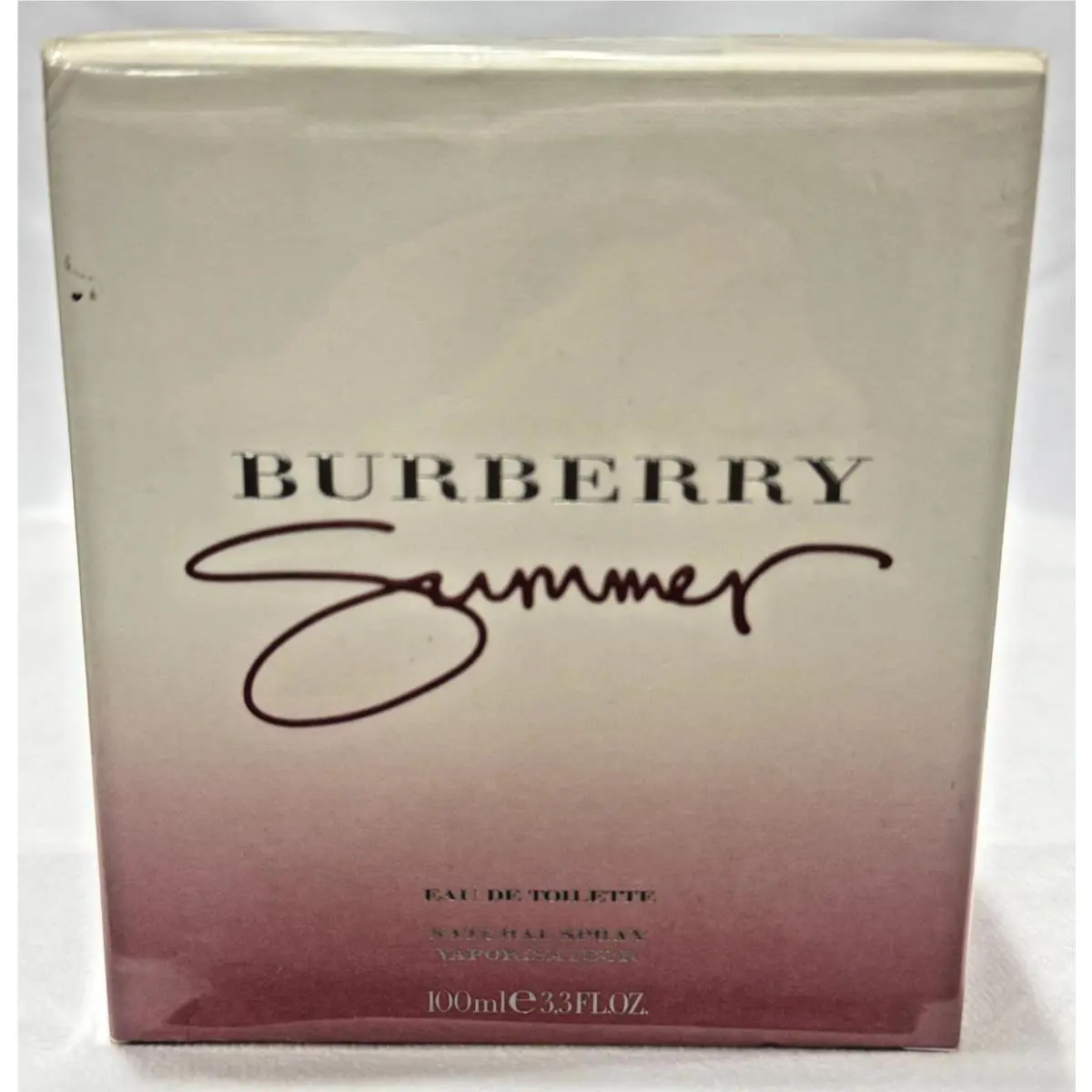 Burberry Summer Women Eau de Toilette 100ml 3.3oz Edt Rare 2009