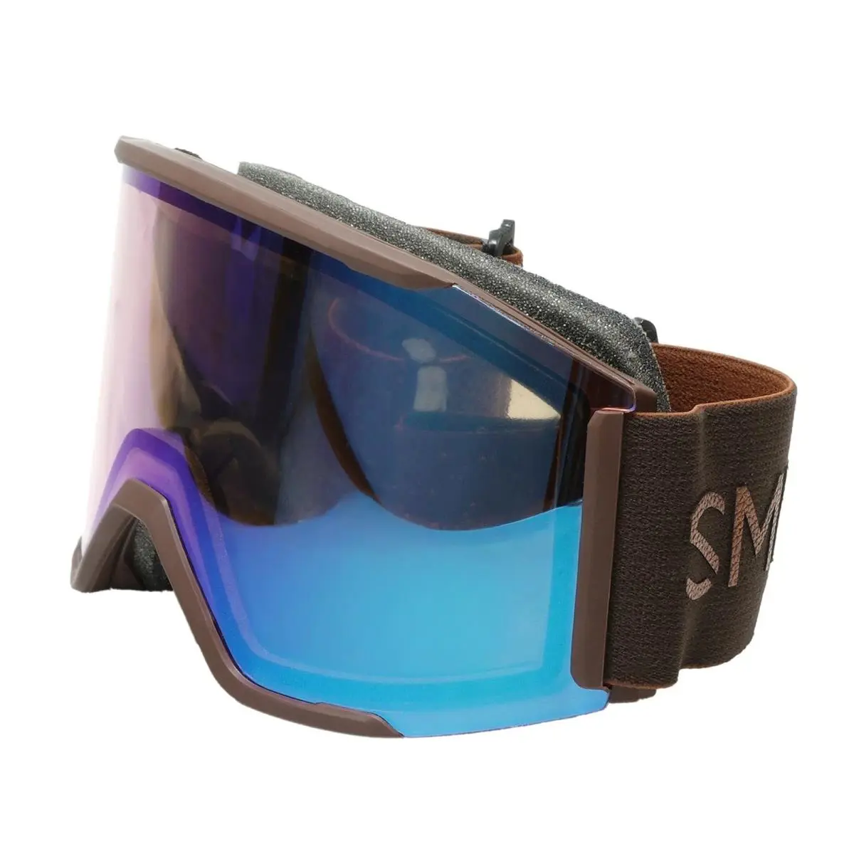 Smith Squad Mag Unisex Snow Goggle Sepia Luxe Chromapop Storm Blue Sensor Mirror