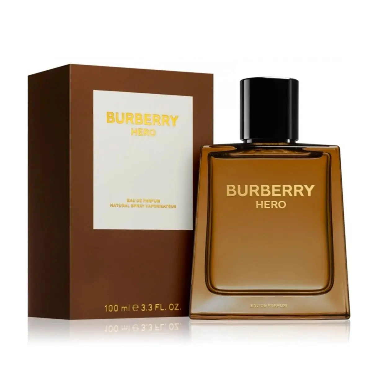 Burberry Hero For Men Parfum Eau de Parfum Spray Cologne 3.3oz 100ml