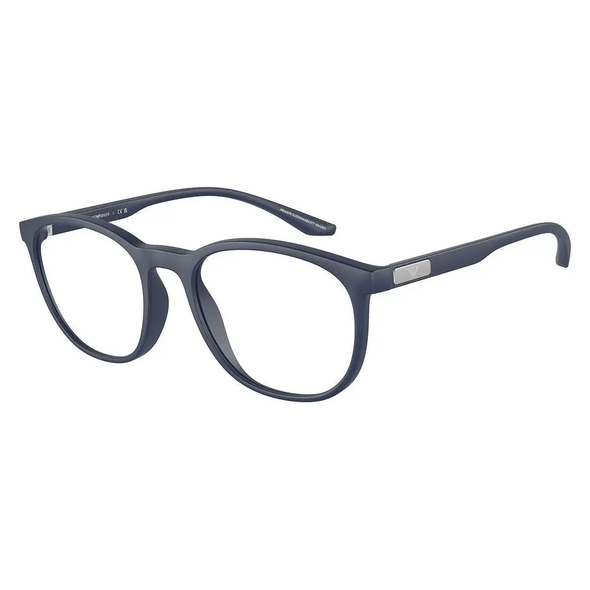 Emporio Armani Phantos Man Eyeglasses `0EA3229 `5763 53mm `matte Bluette