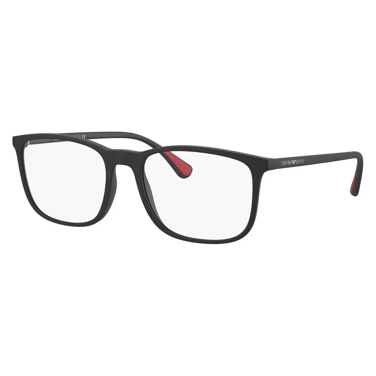 Rectangle Man Eyeglasses `0EA3177 `5042 55mm `matte Black by Emporio Armani