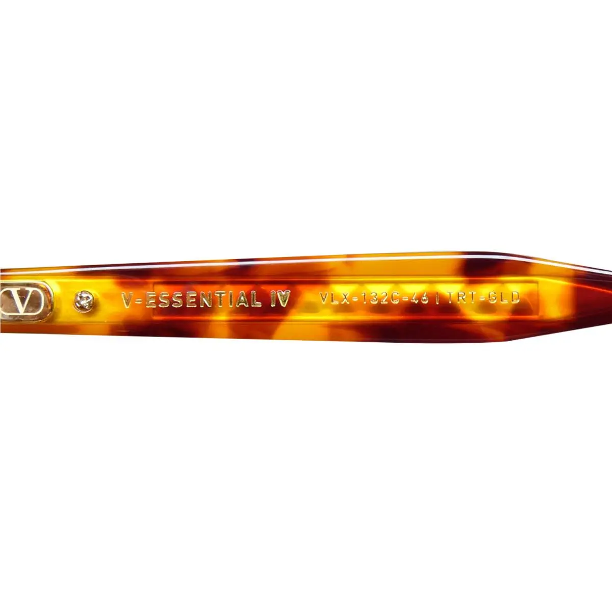 Valentino eyeglasses - V-Essential Iv Vlx-132 - Tortoise / Gold, Frame: Brown