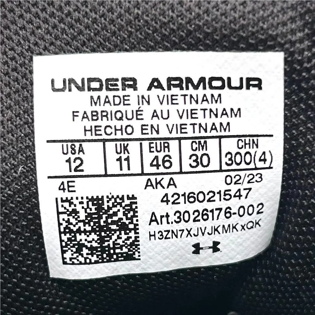 Under Armour shoes - 3026176002 - 3026176-002 - Black 8