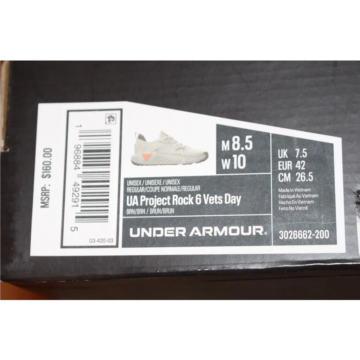 Under Armour shoes - Camo 12