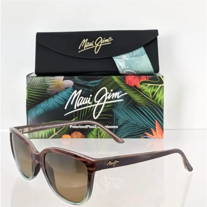 Maui Jim Sunglasses Honi MJ 758 - 22B Stg-sg 54mm Frame
