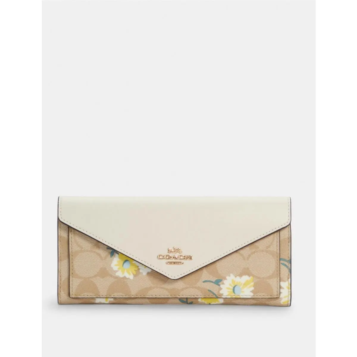 Floral Daisy Light Khaki Camera Bag + Wristlet Set or Wallet Wristlet Opt Envelope Wallet Only Daisy Lt Khaki Chalk Multi by Coach
