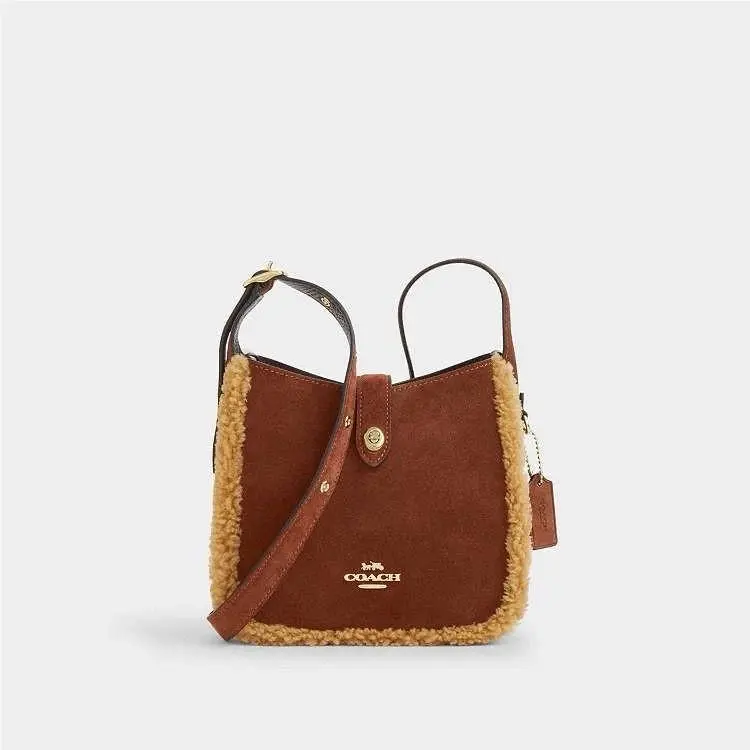 Coach  bag  - Coach Hadley - Hadley - CDC41/vintage brown - Handle/Strap: Brown, Hardware: Gold, Exterior: Multicolor