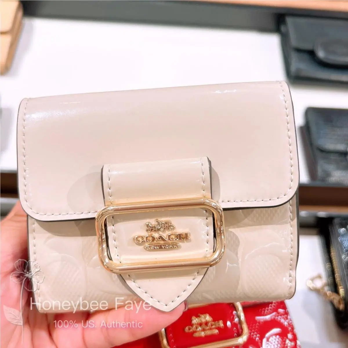 Coach Small Morgan Wallet In Signature Leather CT987/ CV416