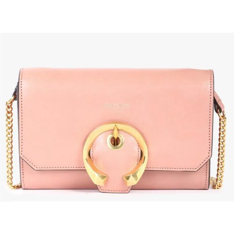 Jimmy Choo X3410 Womens Blush Madeline Xb Crossbody Bag 7.5x5.5x1.5