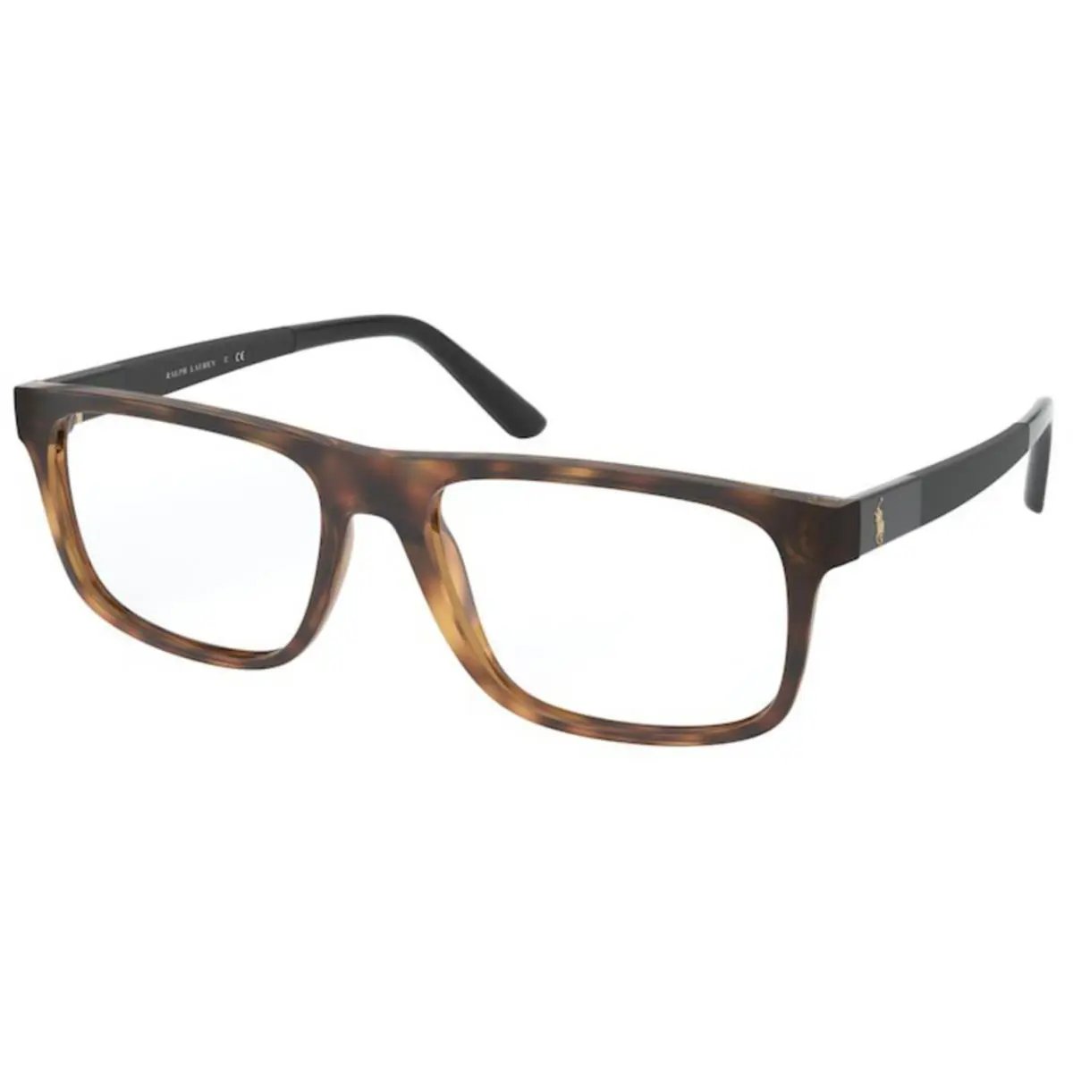 Ralph Lauren Polo PH2218 5003 Shiny Dark Havana Demo Lens 56 mm Men`s Eyeglasses