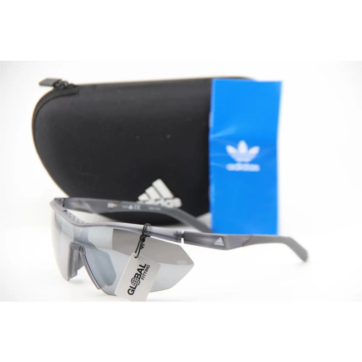 Adidas SP 0016 20C Grey Shield Frames Sunglasses 145-135 MM