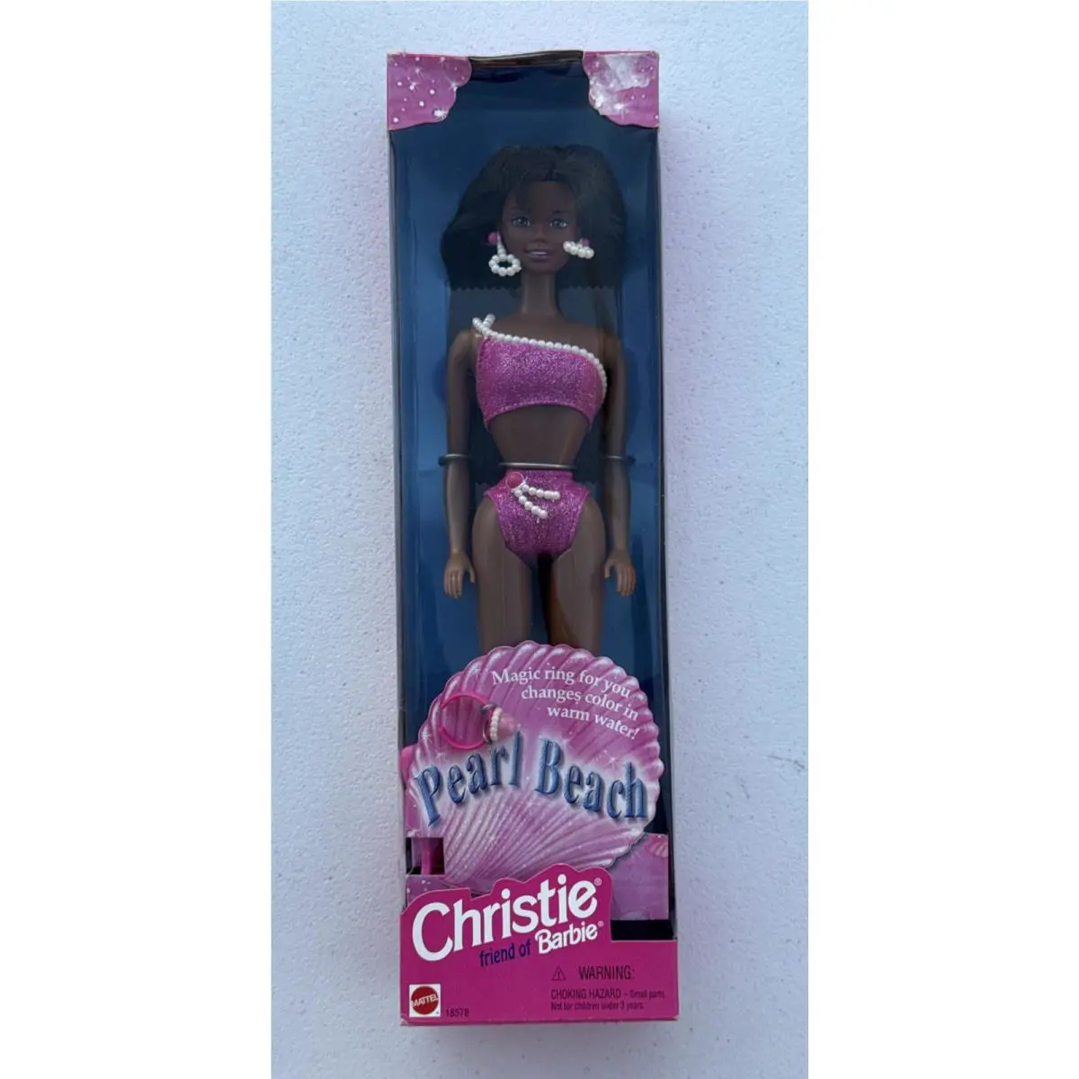 Pearl Beach Christie Doll Friend of Barbie African American 1997 Mattel 18578