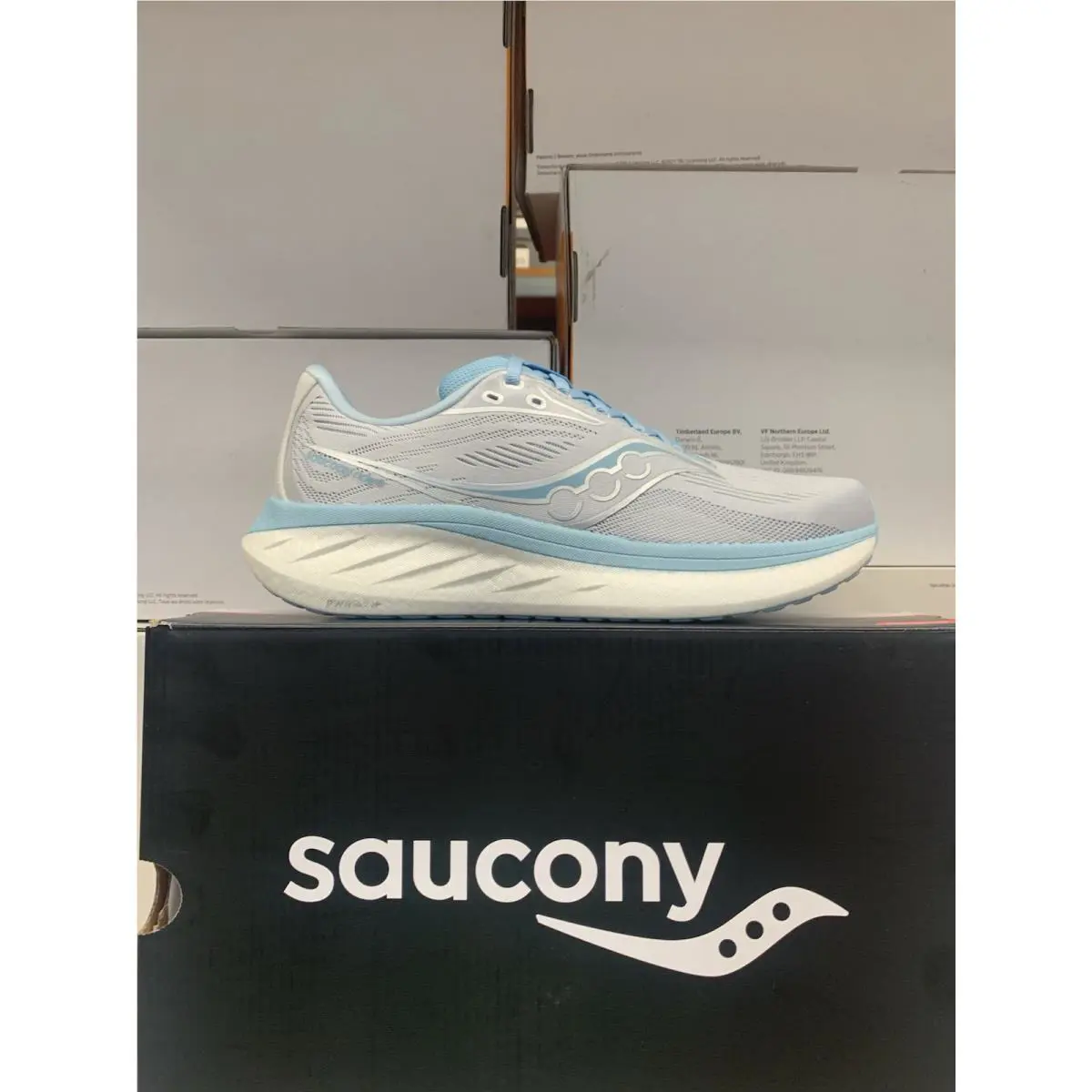 Saucony shoes - Saucony Ride 18 - Ride - S11000-105 - Gray 3