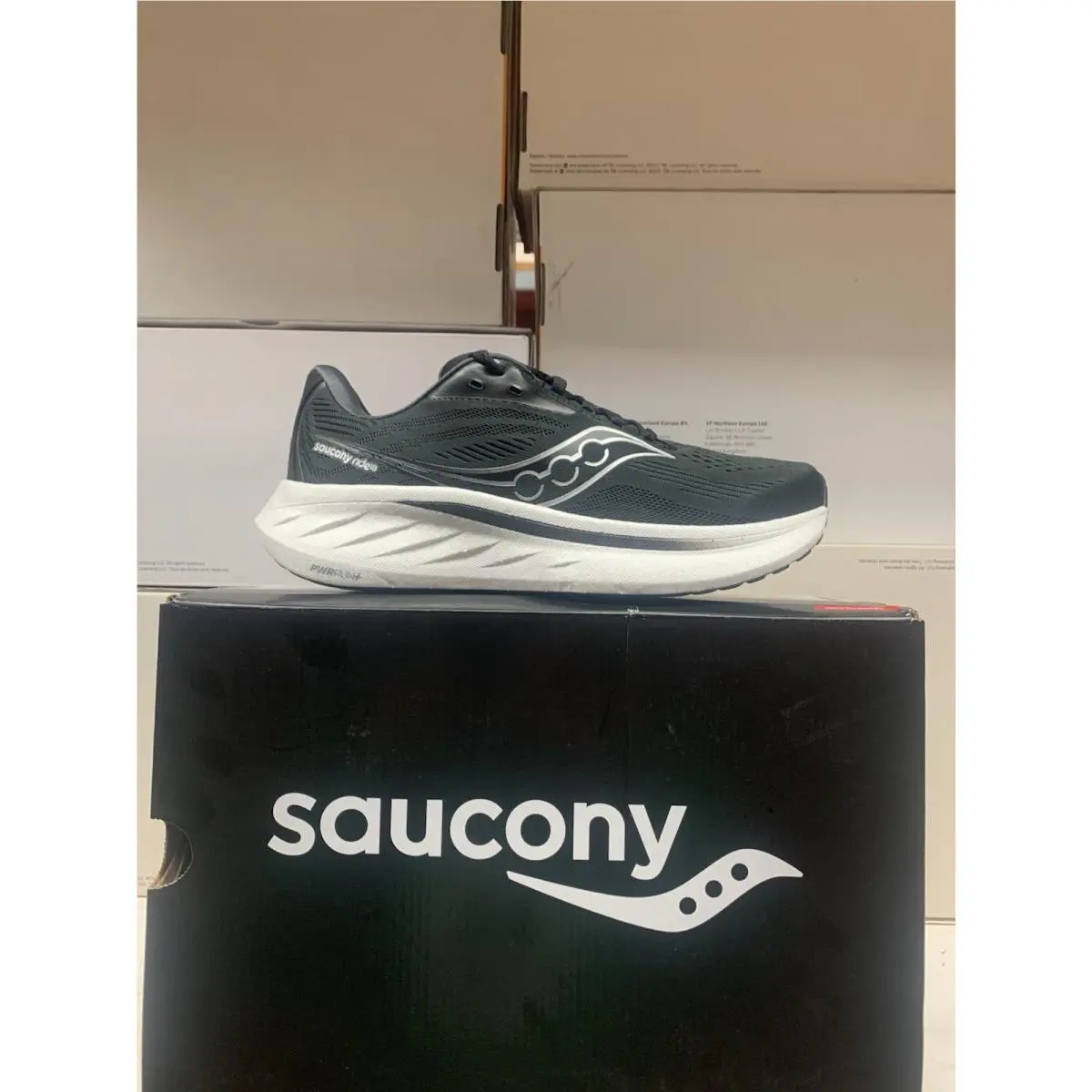 Saucony shoes - Saucony Ride - Ride - S11001-100 - Black 4