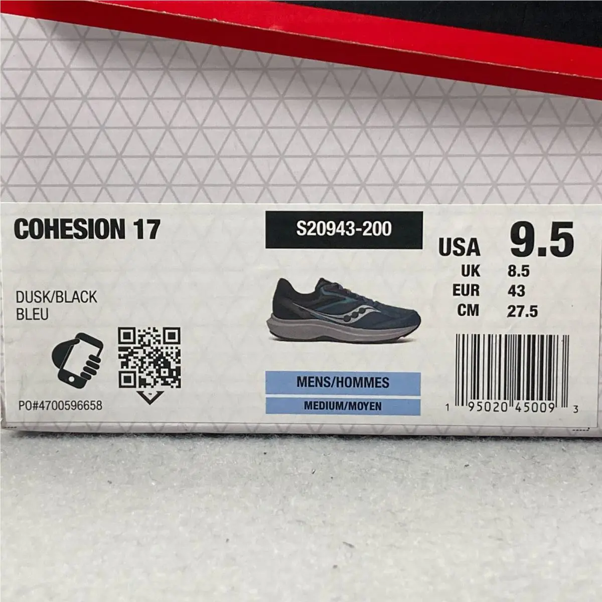 Saucony shoes - Saucony Cohesion 17 - Cohesion - S20943-200 - Blue 16