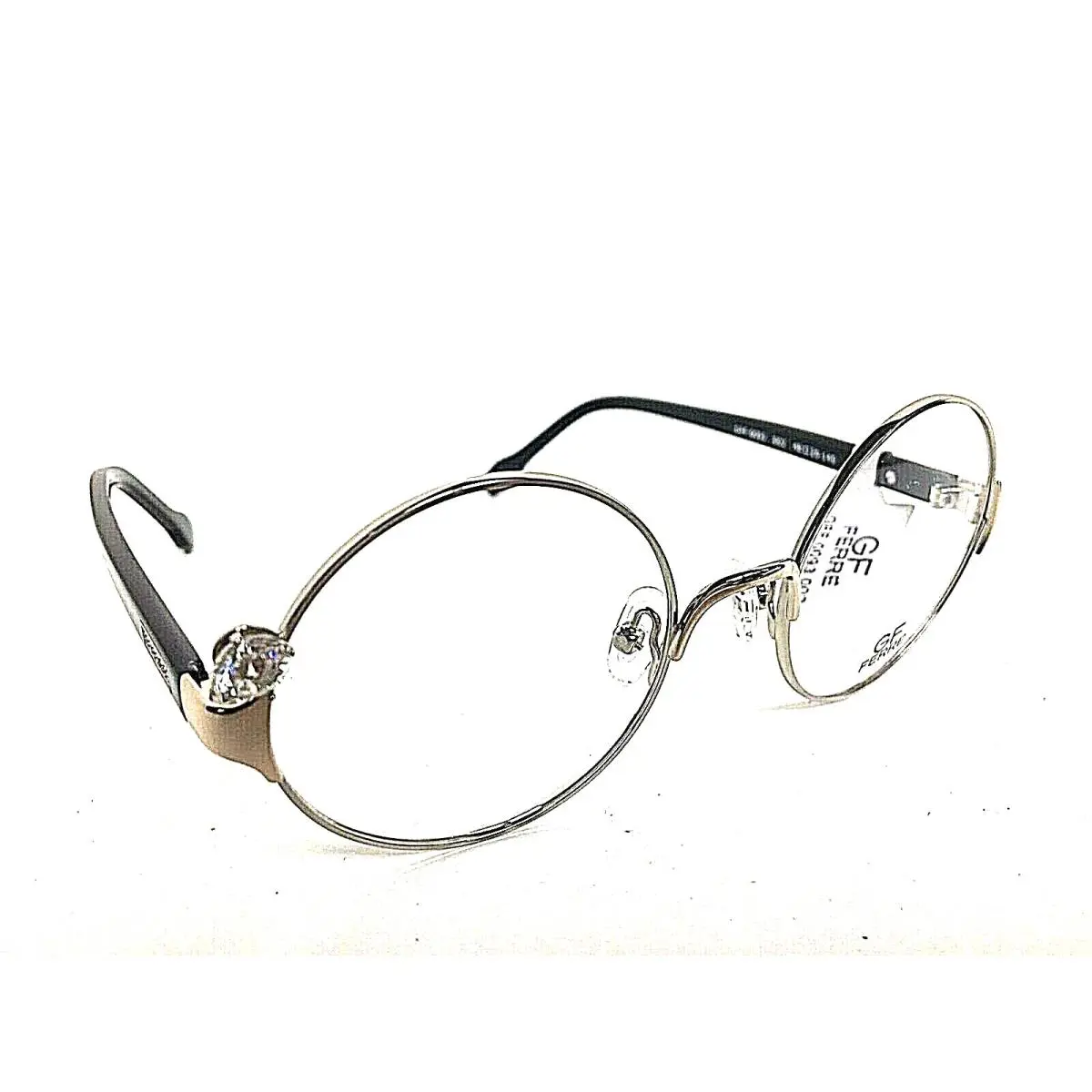 Gianfranco Gianfranco Ferré Gff 0093 002 Ferr Gff 0093 002 Crystal Round Limited Women`s Eyeglasses Frame by Gianfranco Ferre