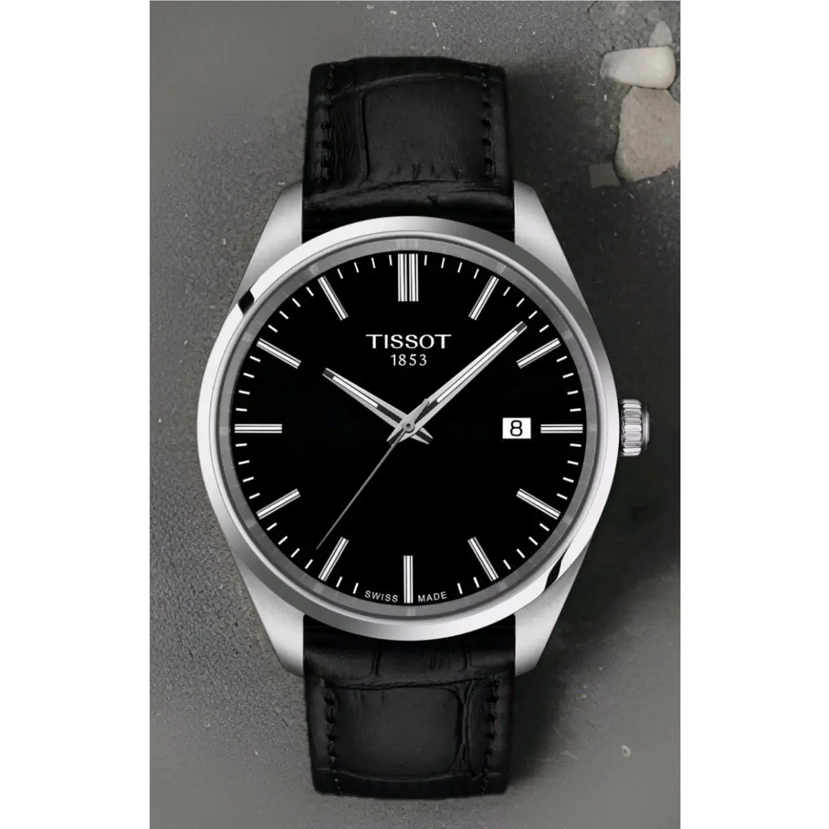 Tissot PR100 Quartz Black Dial Men`s Watch T150.410.16.051.00