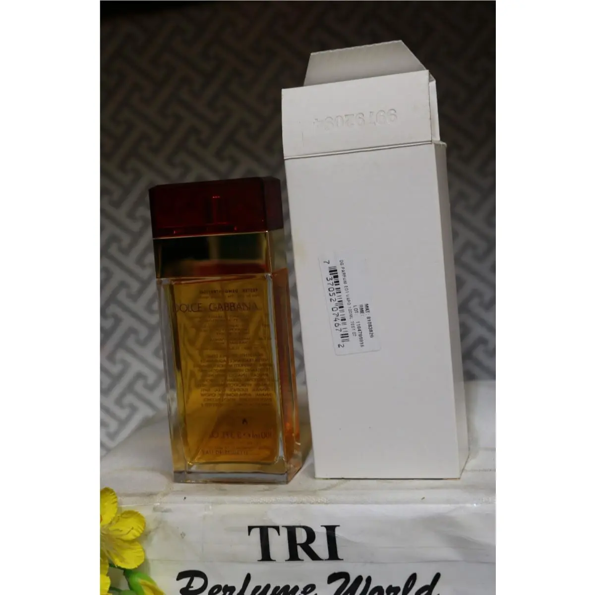 Dolce Gabbana by D G Eau de Toilette Woman Red Cap Spray 3.3.fl. Oz. Vintage